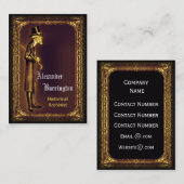 待ち時間のアンリーのプロフェッショナル 名刺 (正面/裏面)