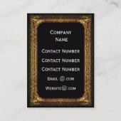 待ち時間のアンリーのプロフェッショナル 名刺 (裏面)