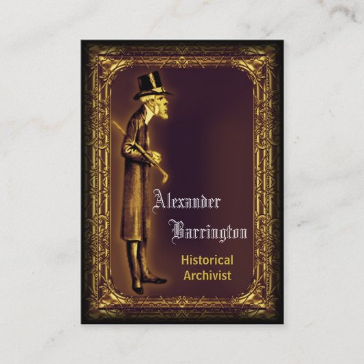 待ち時間のアンリーのプロフェッショナル 名刺 (正面)