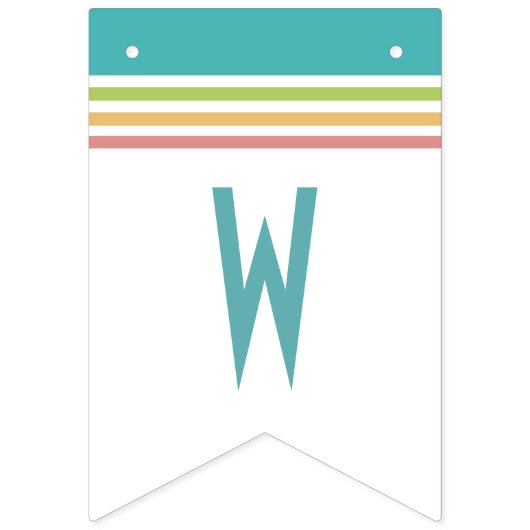 待ち時間の価値を持って、新生児、採用のパーティーの旗 バンティングフラッグ (第2の旗)