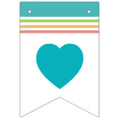 待ち時間の価値を持って、新生児、採用のパーティーの旗 バンティングフラッグ (第1の旗)