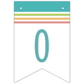 待ち時間の価値を持って、新生児、採用のパーティーの旗 バンティングフラッグ (第3の旗)