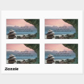 待ち時間ステッカー 長方形シール (シート)