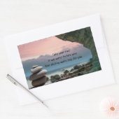 待ち時間ステッカー 長方形シール (封筒)