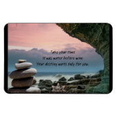 待ち時間フレキシブルフォトマグネット マグネット (横)