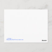 待ち時間 – はがき (裏面)