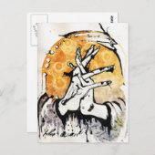 待ち時間 ポストカード (正面/裏面)