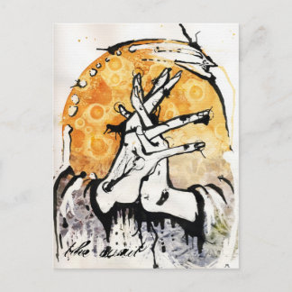 待ち時間 ポストカード