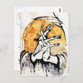 待ち時間 ポストカード (正面/裏面)