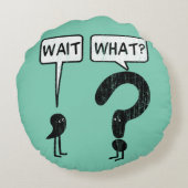 待ち時間、何か。 ラウンドクッション (裏面)