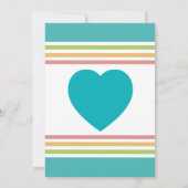 待ち時間-採用の発表の価値を持ってモダン 案内状 (裏面)