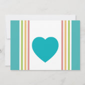 待ち時間-採用の発表の価値を持ってモダン 案内状 (裏面)