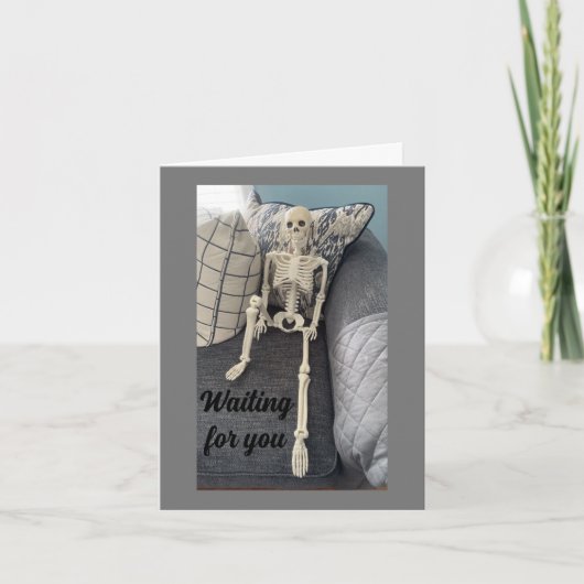 待ち望み"あなたの年齢を見た" カード (正面)