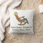 待ち来つ人への全て クッション (ブランケット)