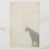 待ち猫 便箋 (正面)