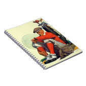 待ち続けられるゴルファー ノートブック (右側)