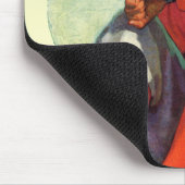 待ち続けられるゴルファー マウスパッド (コーナー)