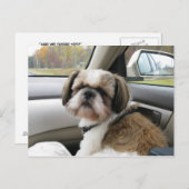 待ち遠しい乗客 ポストカード (正面/裏面)