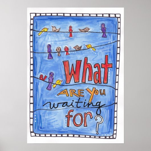 待ち鳥 ポスター (正面)