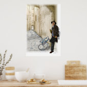 待った ポスター (キッチン)