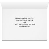 待っていることは前結婚式カードにあります (内部横(下))