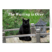 待っていることは前結婚式カードにあります (正面横)