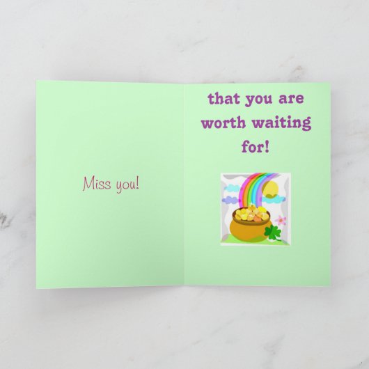 待っていることをカードの価値を持って、刑務所の蜂蜜なら カード (内部)