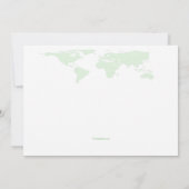 待っていることを採用の写真の発表の価値を持って 招待状 (裏面)