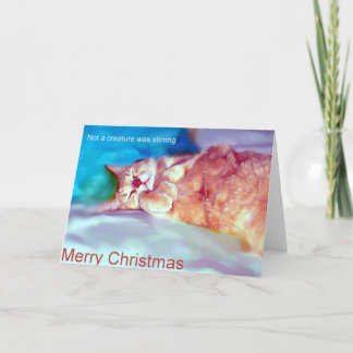 待っているクリスマス シーズンカード