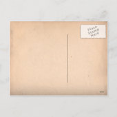 待っているサンタクロース シーズンポストカード (裏面)