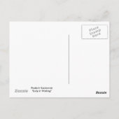 待っている女性 – ヴィンテージ動機 ポストカード (裏面)