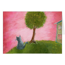 待っている御馳走バッグ、お洒落な子猫猫の芸術