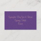 待っている抽象美術 名刺 (裏面)