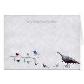 待っている春 (正面横)