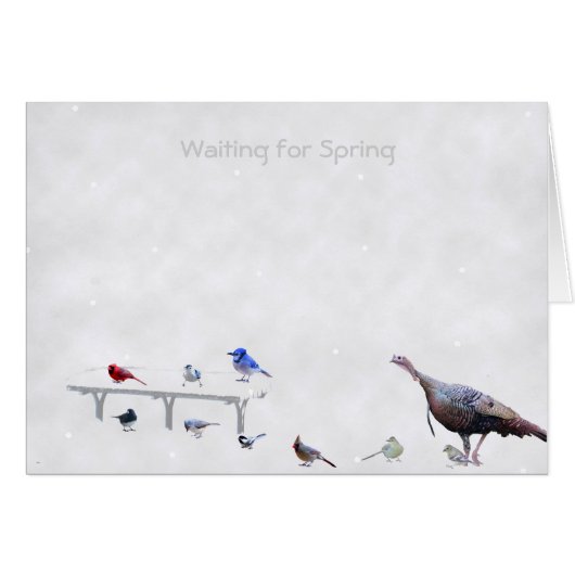 待っている春 (正面横)