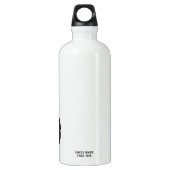 待っている猫 ウォーターボトル (裏面)