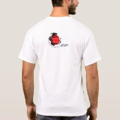 待っている男の子… Tシャツ (裏面)