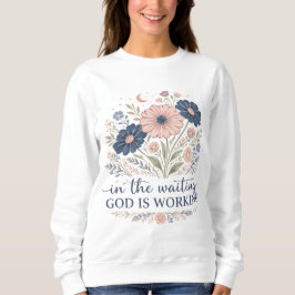 待っている間にも神は働いている Tシャツ