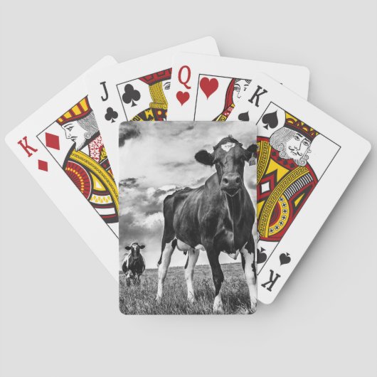 待っているBWの穀物 トランプ (裏面)