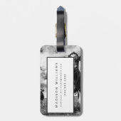 待っているBWの穀物 ラゲッジタグ (裏面縦)