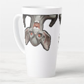 待ってる。.... カフェラテマグ (左アングル)