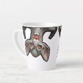 待ってる。.... カフェラテマグ (左アングル)