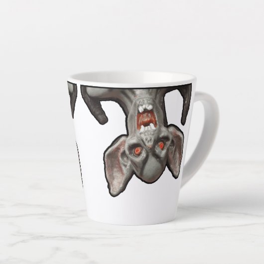 待ってる。.... カフェラテマグ (右アングル)