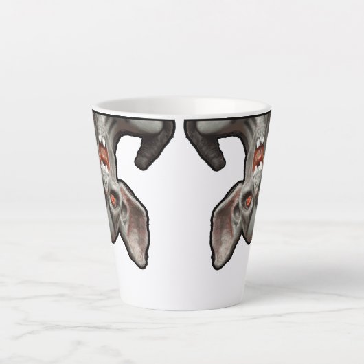 待ってる。.... カフェラテマグ (正面)