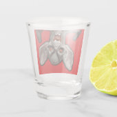 待ってる。.... ショットグラス (裏面)