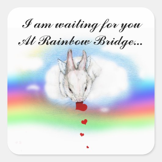 待ってる… スクエアシール (正面)