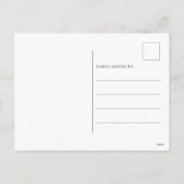 待ってクリスマスバラ金ゴールドグリッター休日 シーズンポストカード (裏面)