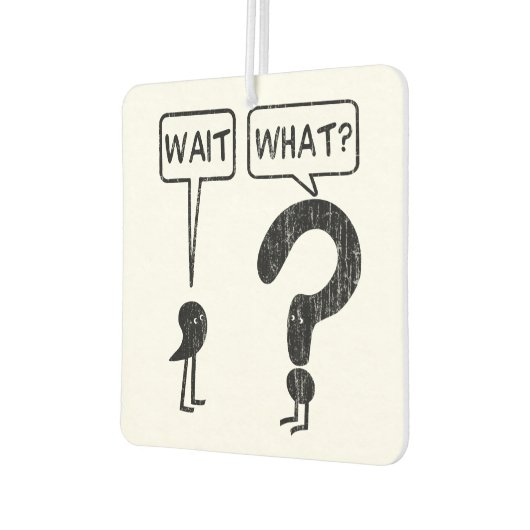 待って何だ? カーエアーフレッシュナー (左)