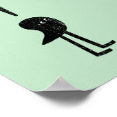 待って何だ?文法ユーモア ポスター (角)