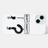 待って何?学英語 Case-Mate iPhoneケース (裏面 (横))